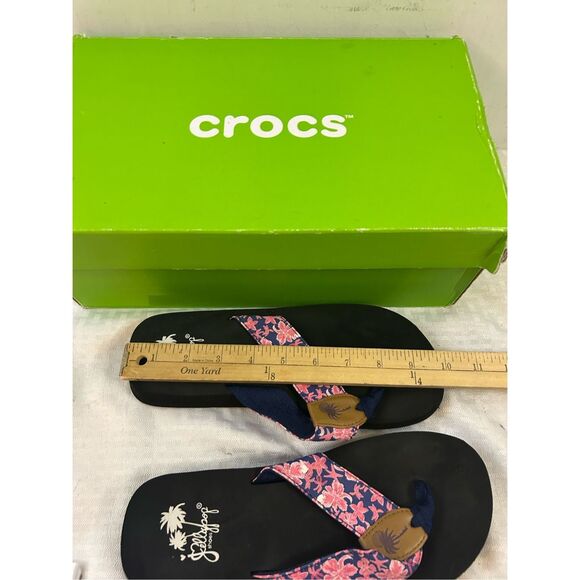 Jellypop flip flops size 8m sandals multi-color straps - Picture 5 of 7